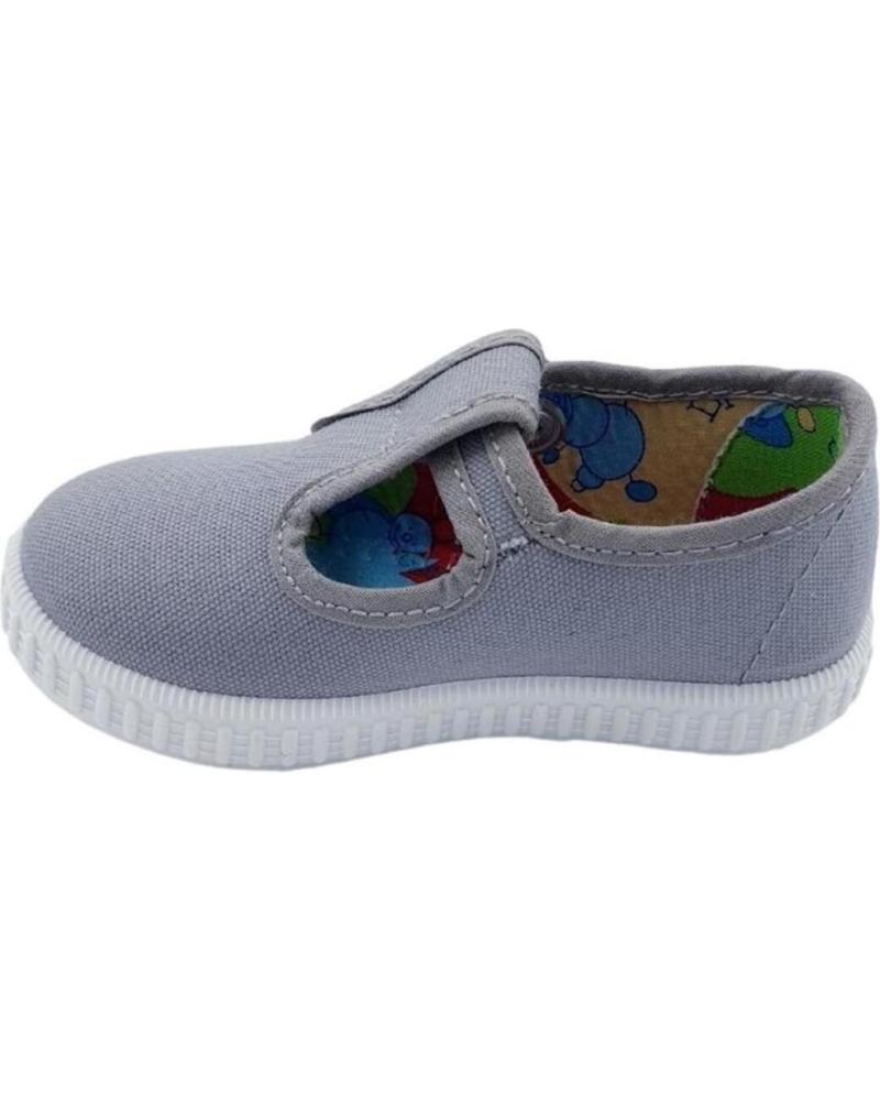 Sportif JAVER  pour Fille et Garçon SANDALIA TELA VARIOS 16481  GRIS