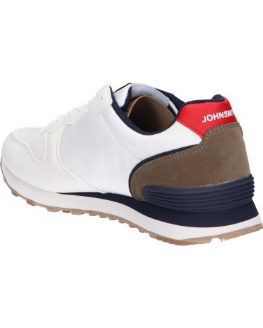 Zapatillas deporte JOHN SMITH  de Hombre ZAPATILLAS VIKAR BCO-ROJO  BLANCO