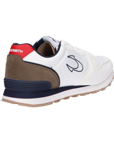 Zapatillas deporte JOHN SMITH  de Hombre ZAPATILLAS VIKAR BCO-ROJO  BLANCO