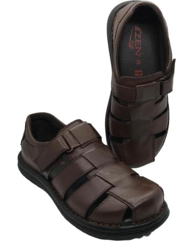 Sandali ZEN  per Uomo SANDALIA HOMBRE PIEL 678718  MARRON