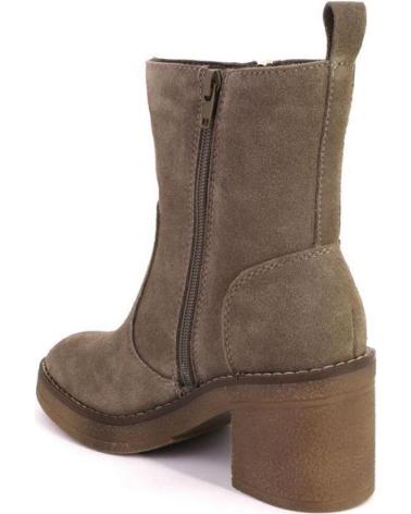 Botins KELARA  de Mulher K31267 BOTINES DE MUJER ANTE SERRAJE  TAUPE