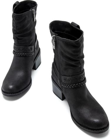 Botines MTNG  de Mujer 59348  NEGRO
