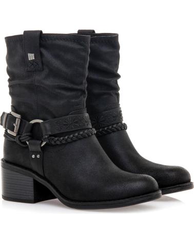 Botines MTNG  de Mujer 59348  NEGRO