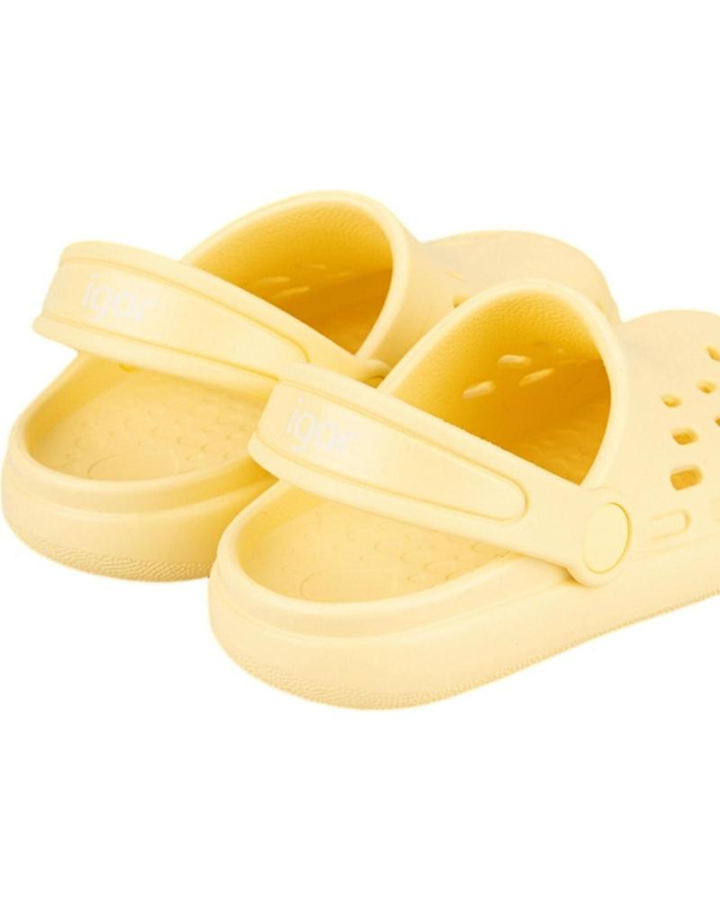Flip Flops De Niña IGOR CHANCLA SPORT CROC AMARILLO