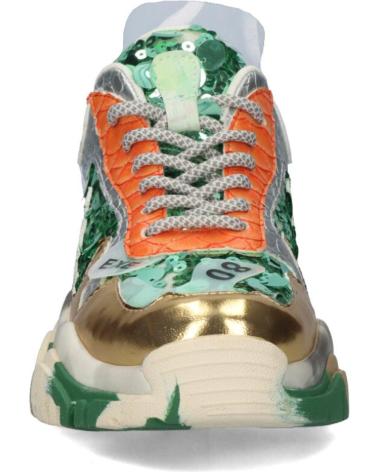Zapatillas deporte EXE  de Mujer 22E10-3  PU GREEN GOLD