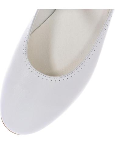 Bailarinas PABLOSKY  de Niña MANOLETINAS PLANAS CON HEBILLA 8645 NINA  BLANCO