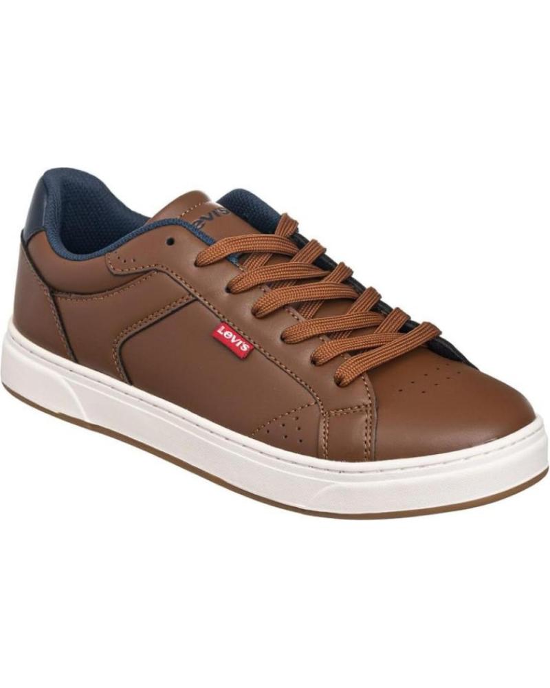Sapatilhas De Hombre LEVIS SNEAKERS LEVI´S 235438 HOMBRE CUERO MARRóN