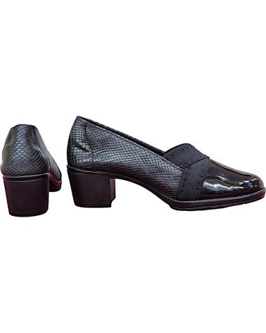 Zapatos 24 HORAS  de Mujer ZAPATO CHAROL NEGRO  PALAK-S NEGRO-NEPAL-S NEGRO