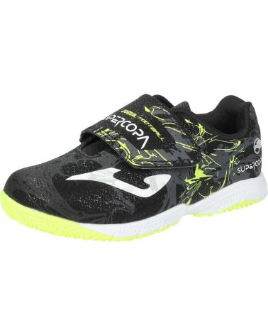 Zapatillas deporte JOMA  pour Garçon ZAPATILLAS SUPER COPA JR 2401 INDOOR SCJW2401INV FULBO  NEGRO