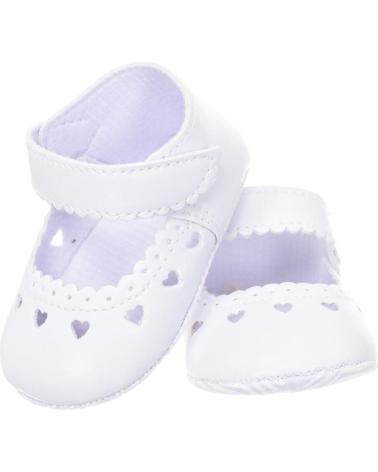 Zapatos OTRAS MARCAS  de Niña ZAPATOS FLEXIBLES CON CIERRE DE TIRA EN EL TOBILLO 25215 BEB  BLANCO