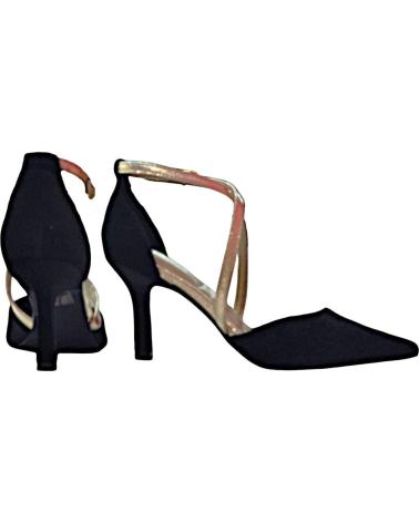 Sandálias MENBUR  de Mulher ZAPATOS FIESTA TERCIOPELO NEGRO  01 NEGRO