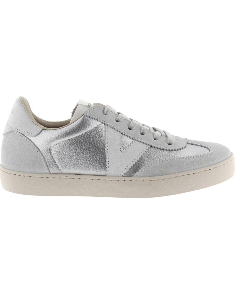 Sportivo per Donna VICTORIA ZAPATILLAS BERLIN CICLISTA METALIZADO PLATA