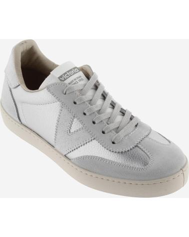 Sportivo per Donna VICTORIA ZAPATILLAS BERLIN CICLISTA METALIZADO PLATA