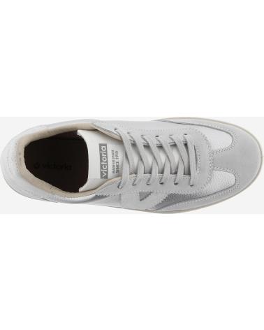Sportivo per Donna VICTORIA ZAPATILLAS BERLIN CICLISTA METALIZADO PLATA