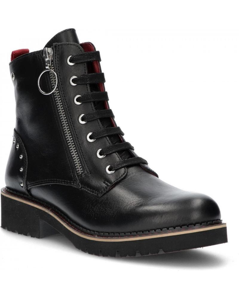 Botas De Mujer PIKOLINOS BOTA MILITAR DE MUJER VICAR W0V8610 NEGRO