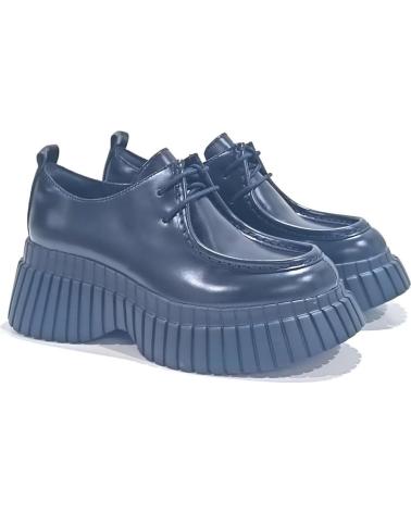 CAMPER PIX BCN K201678 LEATHER SHOES WITH BLACK PLATFORM NEGRO