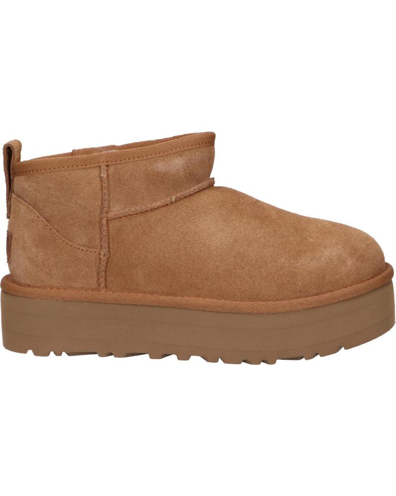 Stiefel UGG  für Damen und Mädchen 1157791K CLASSIC ULTRA MINI PLATFORM  CHESTNUT