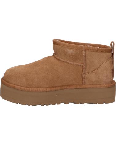 Stiefel UGG  für Damen und Mädchen 1157791K CLASSIC ULTRA MINI PLATFORM  CHESTNUT