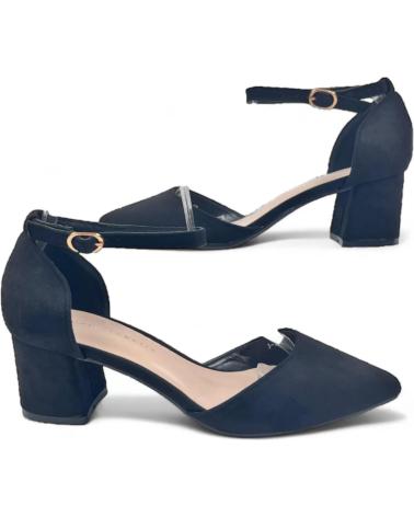 Woman Sandals TIMBOS SANDALIA TACON DIA MUJER 130444  NEGRO