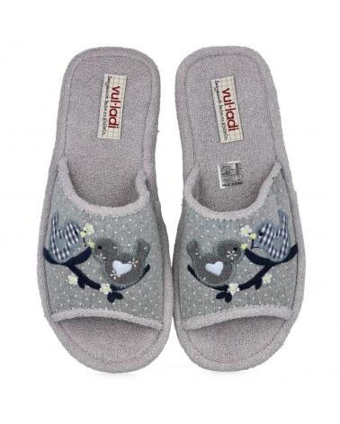 Woman House slipers VUL-LADI VULLADI TOPITOS 1857  GRIS