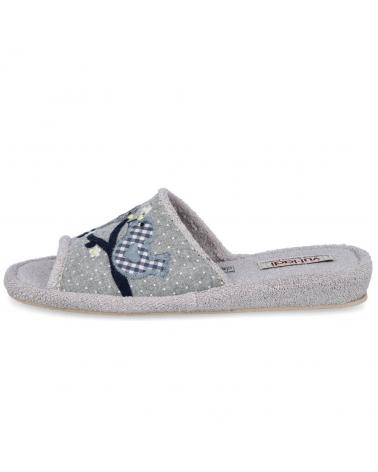 Woman House slipers VUL-LADI VULLADI TOPITOS 1857  GRIS