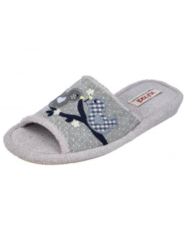 Woman House slipers VUL-LADI VULLADI TOPITOS 1857  GRIS