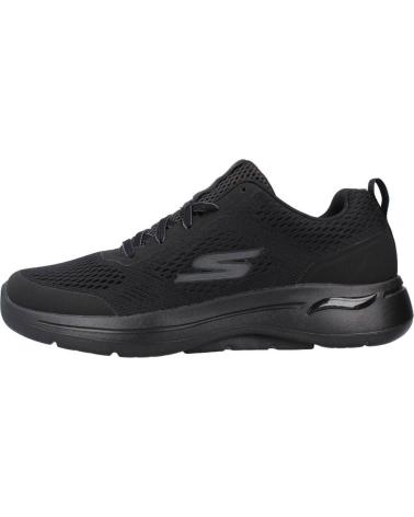 SKECHERS GO WALK ARCH FIT-IDYLLIC BBK BLACK BBK