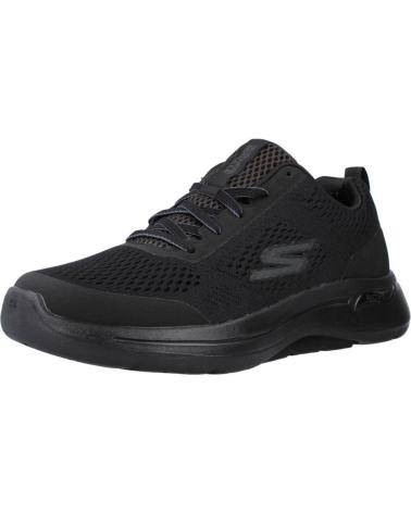 SKECHERS GO WALK ARCH FIT-IDYLLIC BBK BLACK BBK