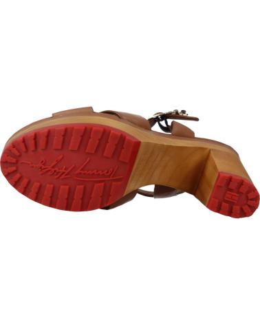 Woman Sandals TOMMY HILFIGER SANDALIAS MUJER MODELO FEMININE HIGH HEEL CLOG COLOR MARRON  GU9SUMCOG