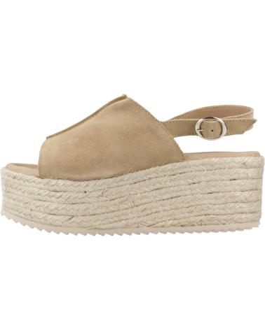 Sandali YELLOW  per Donna SANDALIAS MUJER MODELO ATENEA COLOR MARRON CLARO  MUSHROOM