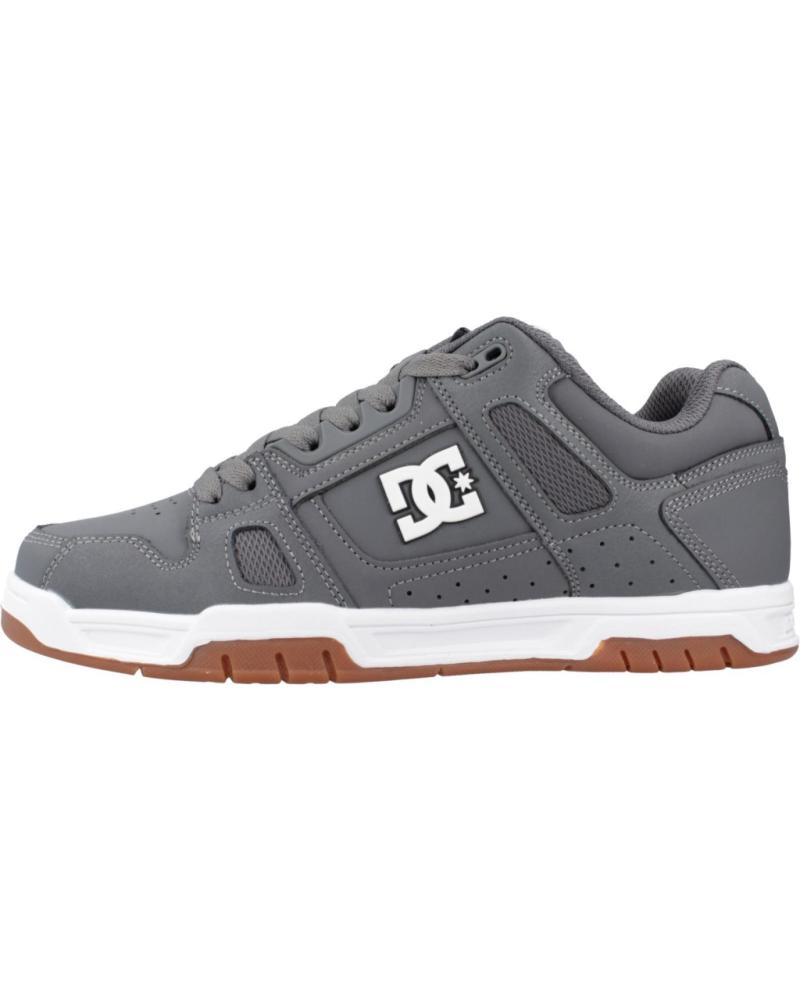 Deportivas de Hombre DC SHOES ZAPATILLA STAG GRIS GREY GUM MULTICOLOR