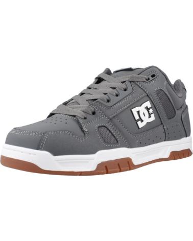 Deportivas de Hombre DC SHOES ZAPATILLA STAG GRIS GREY GUM MULTICOLOR