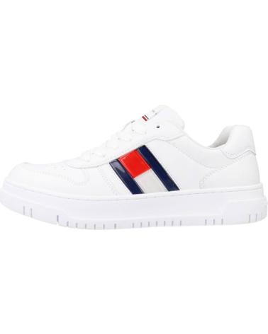 Scarpe sport TOMMY HILFIGER  per Donna ZAPATILLAS MUJER MODELO LACE UP COLOR BLANCO  BIANCO