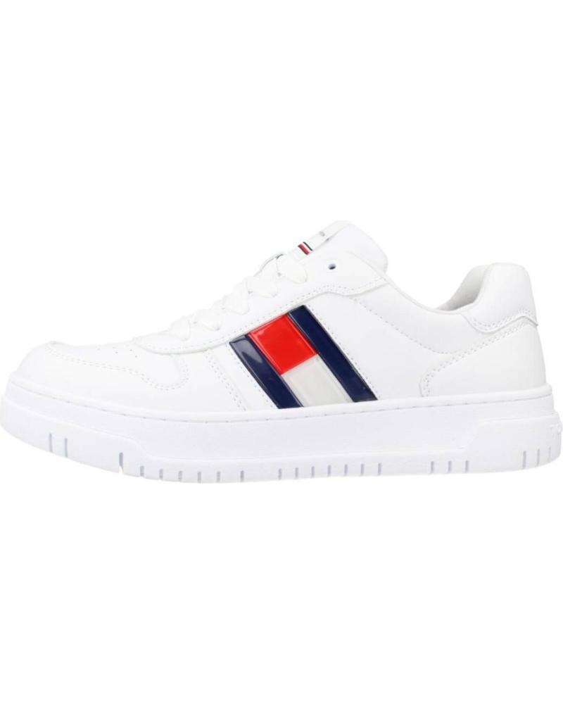 Sapatilhas TOMMY HILFIGER  de Mulher ZAPATILLAS MUJER MODELO LACE UP COLOR BLANCO  BIANCO