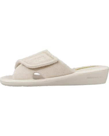 Calzado de casa NORDIKAS  de Mujer ZAPATILLAS HOGAR MUJER MODELO TOP LINE SRA COLOR BEIS  HIELO