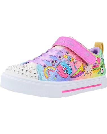 Deportivas SKECHERS  de Niña ZAPATILLAS NINA MODELO TWINKLE SPARKS COLOR MULTICOLOR  MLT
