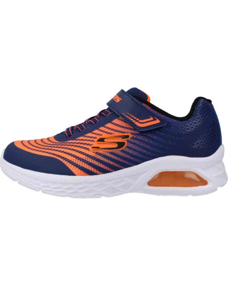 Trainers De Nino SKECHERS ZAPATILLAS NINO MODELO MICROSPEC COLOR AZUL NVOR