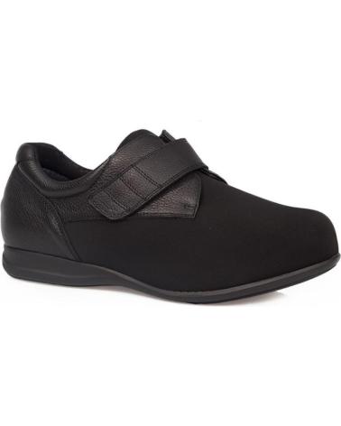 Zapatos CALZAMEDI  de Mujer y Hombre ZAPATOS DIABETICO UNISEX  NEGRO