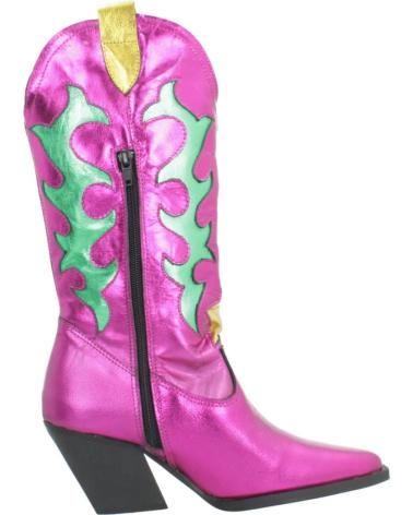 Botas YELLOW  de Mujer BOTAS MUJER MODELO FANCY COLOR ROSA  FUCSIA