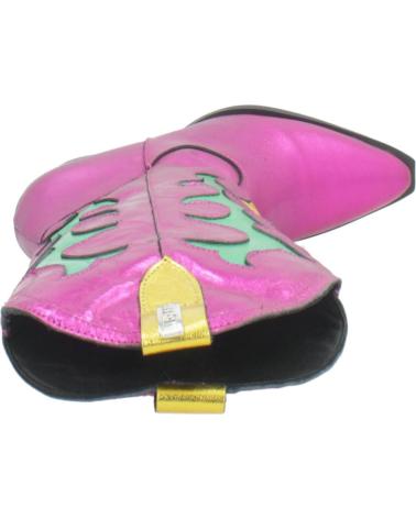 Botas YELLOW  de Mujer BOTAS MUJER MODELO FANCY COLOR ROSA  FUCSIA