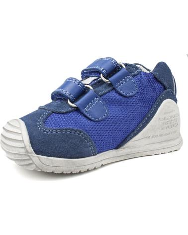 Botines de Niña y Niño BIOMECANICS DEPORTIVAS BIO RUNNING VELCRO AZUL