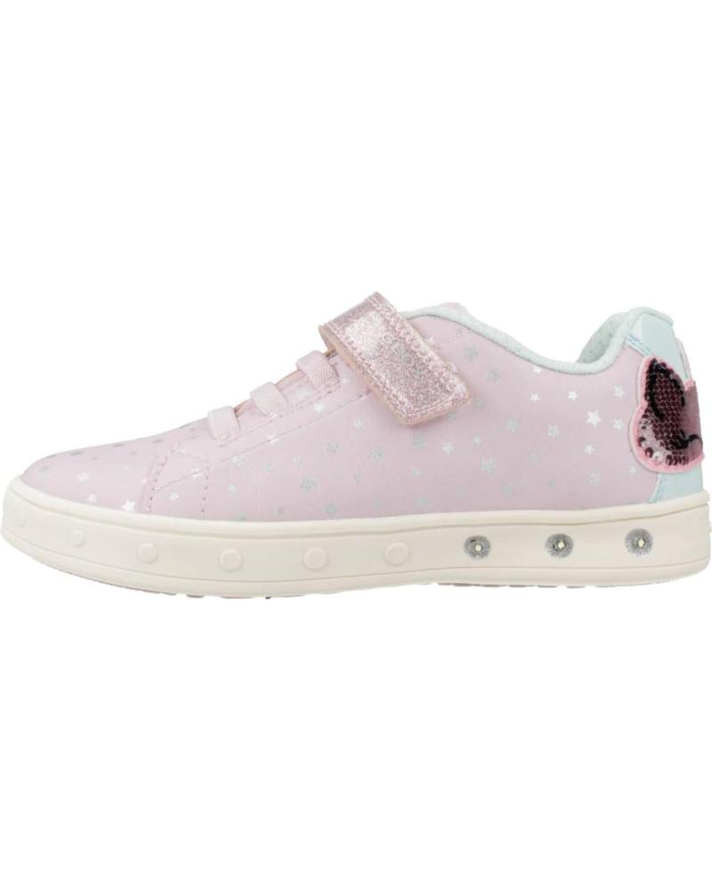 Deportivas GEOX  de Niña ZAPATILLAS NINA MODELO J SKYLIN G C COLOR ROSA  CE84A