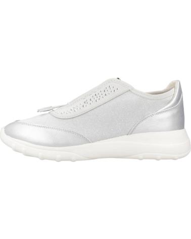 Zapatillas deporte GEOX  de Mujer ZAPATILLAS MUJER MODELO D ALLENIEE COLOR PLATA  C0898