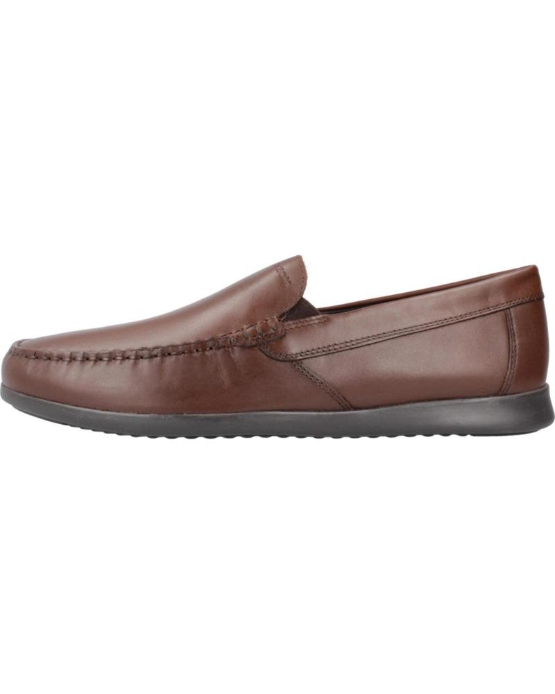 Zapatos GEOX  de Hombre MOCASINES HOMBRE MODELO U UALLE 2 FIT B COLOR MARRON  C6002