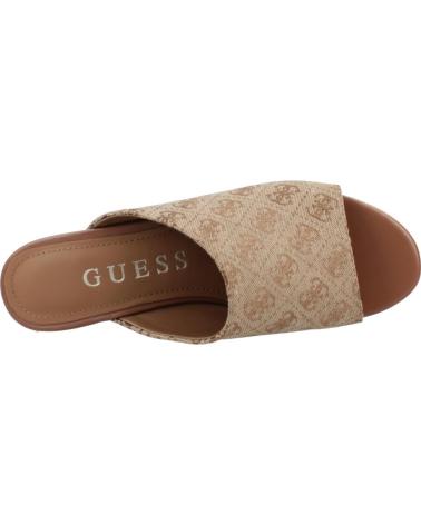 Sandali GUESS  per Donna SANDALIAS YAKI LOGOTIPO 4G  BEIGE