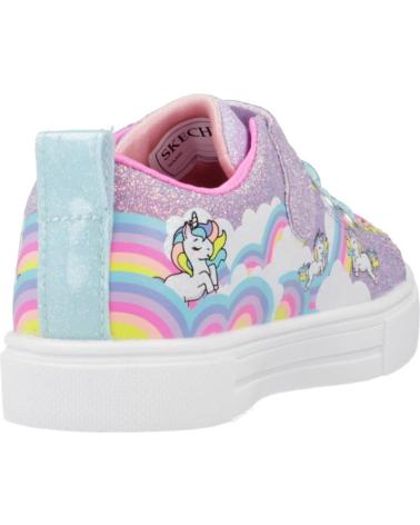 Esportes  SKECHERS  de Menina ZAPATILLAS NINA MODELO TWINKLE SPARKS - JUMPIN CL COLOR VIOL  LVMT