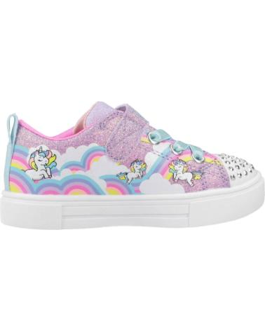 Esportes  SKECHERS  de Menina ZAPATILLAS NINA MODELO TWINKLE SPARKS - JUMPIN CL COLOR VIOL  LVMT