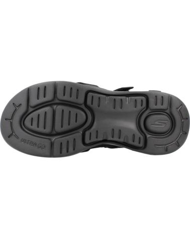 Sandalias SKECHERS  de Mujer y Niña SANDALIAS PLANAS 140808 MUJER  NEGRO