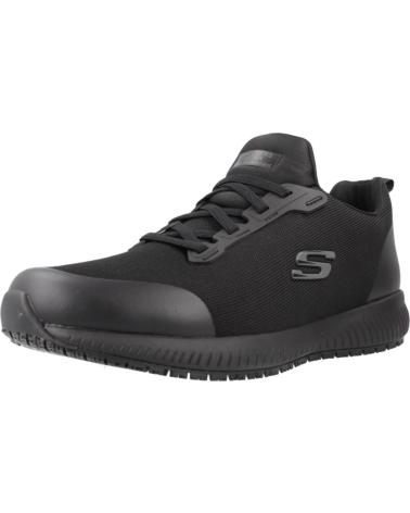 SKECHERS ZAPATILLA DEPORTIVA DE TRABAJO PARA HOMBRE 200051 COLOR NEGR NEGRO
