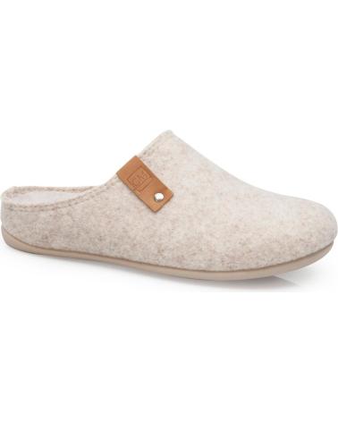 Calzado de casa CALZAMEDI  de Mujer y Hombre ZAPATILLAS DE ESTAR POR CASA UNISEX 6578  BEIGE